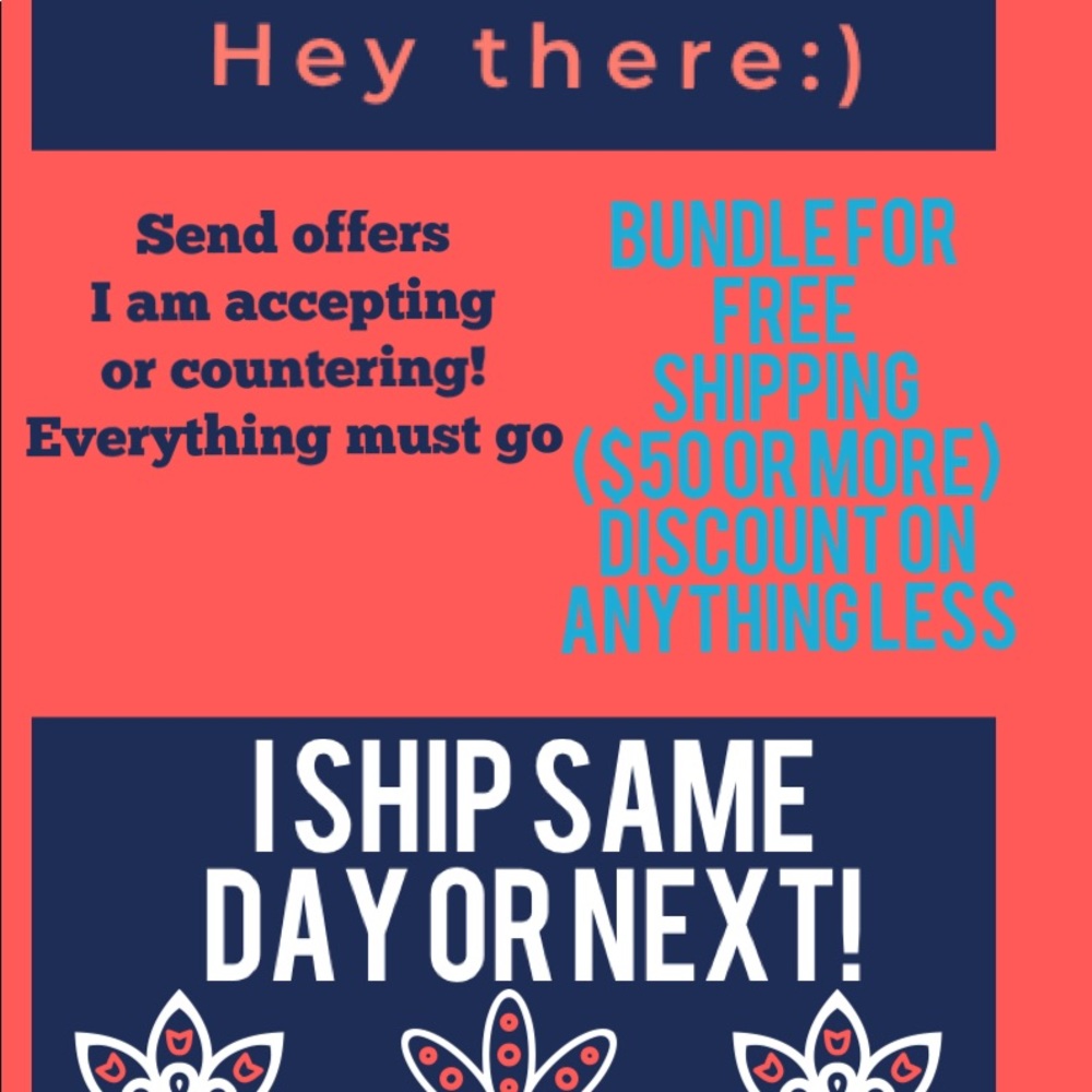 Bundle to save!! Everything must go! low prices